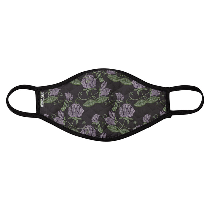Embroidered Flowers Print Face Mask